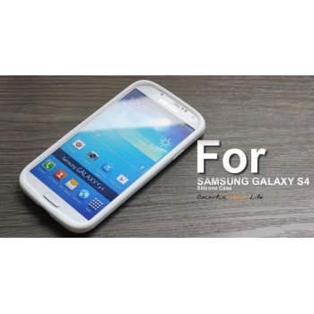 Силиконовый софт-тач премиум чехол для Samsung Galaxy S5 Белый