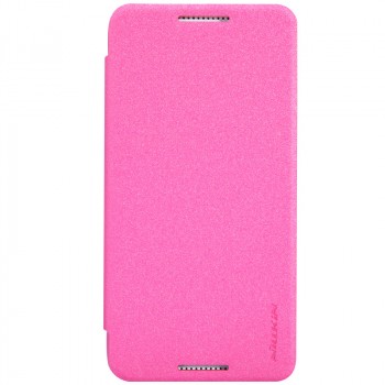 Тонкий чехол флип для HTC Desire 610 Пурпурный