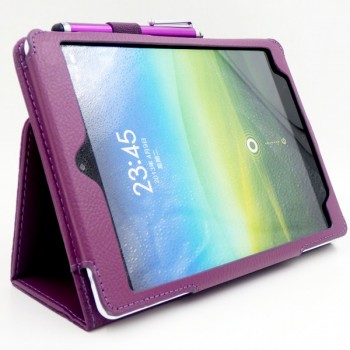 Чехол подставка с рамочной защитой экрана для Xiaomi MiPad Фиолетовый