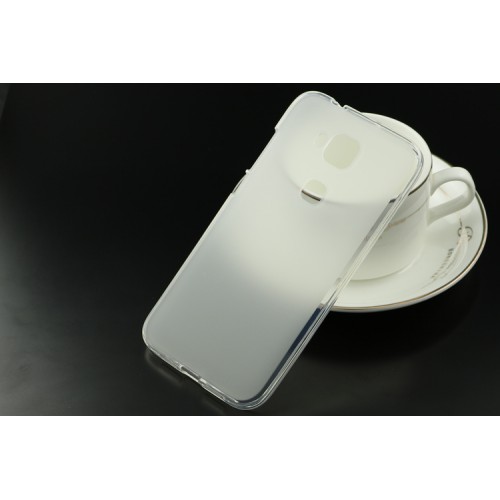 Силиконовый матовый полупрозрачный чехол для Huawei G8, цвет Белый