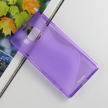 Силиконовый S чехол для Microsoft Lumia 950 XL Фиолетовый