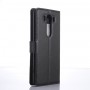 Чехол портмоне подставка с защелкой для LG V10, цвет Черный