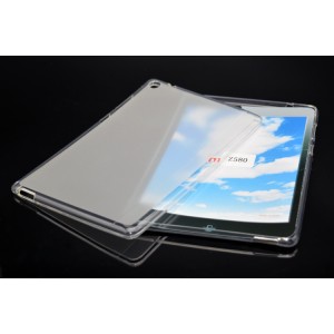 Силиконовый матовый полупрозрачный чехол для ASUS ZenPad S 8 Белый