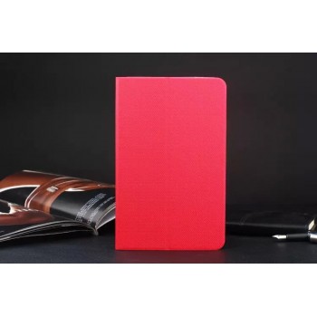 Текстурный чехол подставка на силиконовой основе для ASUS ZenPad 8 Красный