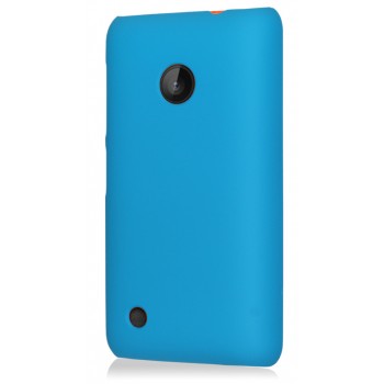 Пластиковый чехол для Nokia Lumia 530 Голубой