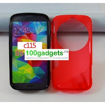 Силиконовый чехол S для Samsung Galaxy K Zoom Красный