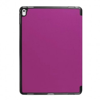 Чехол флип подставка сегментарный на поликарбонатной основе для Ipad Pro 9.7 Фиолетовый