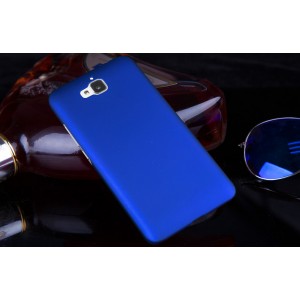 Пластиковый матовый непрозрачный чехол для Huawei Honor 4C Pro Синий
