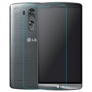 Ультратонкое износоустойчивое сколостойкое олеофобное защитное стекло-пленка для LG G3