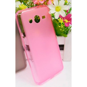 Силиконовый чехол для Samsung Galaxy Core 2 Розовый