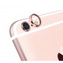 Металлическое защитное кольцо-накладка на объектив камеры для Iphone 6 Plus, цвет Розовый