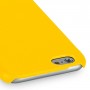 Кожаный чехол накладка (нат. кожа) серия Back Cover для Iphone 6 Plus