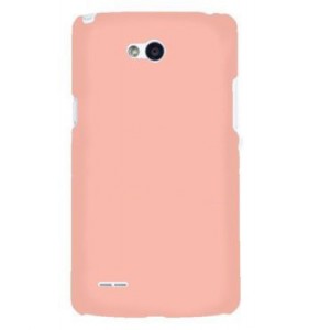 Пластиковый чехол для LG L80 Розовый