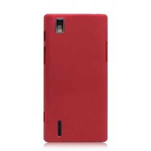 Пластиковый чехол для Huawei Ascend P2 Красный