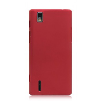 Пластиковый чехол для Huawei Ascend P2 Красный