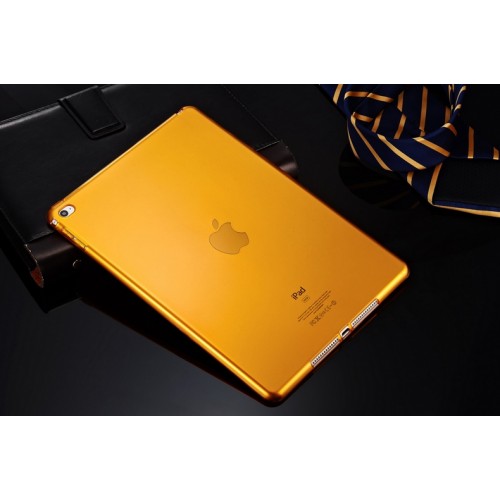 Силиконовый полупрозрачный чехол для Ipad Air, цвет Оранжевый