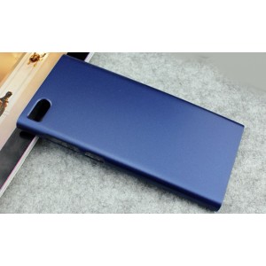 Пластиковый матовый чехол для Xiaomi MI3 Синий