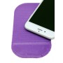 Нескользящий автомобильный силиконовый коврик для гаджетов 14х8 см, цвет Фиолетовый