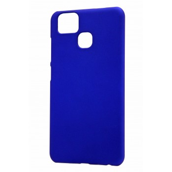 Пластиковый непрозрачный матовый чехол для Asus ZenFone 3 Zoom Синий
