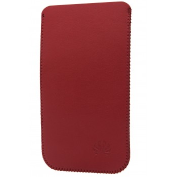 Кожаный мешок для Huawei Ascend P7 Красный