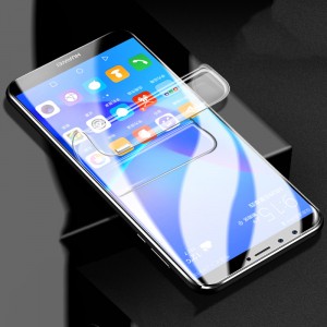 Экстразащитная термопластичная саморегенерирующаяся уретановая пленка на плоскую и изогнутые поверхности экрана для Huawei Y9 (2018)