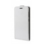 Глянцевый водоотталкивающий чехол вертикальная книжка на силиконовой основе с отсеком для карт на магнитной защелке для ASUS ZenFone 5 Lite, цвет Белый