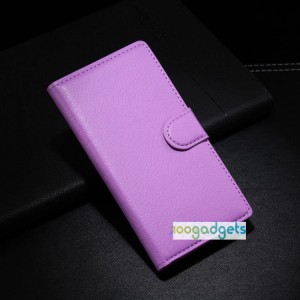 Чехол портмоне подставка с защелкой для Huawei Ascend G6 Фиолетовый