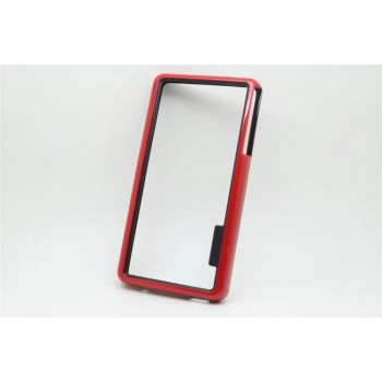 Силиконовый бампер для Sony Xperia Z3 One SIM (D6603, D6616) Красный