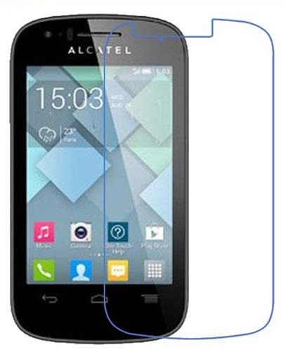 Неполноэкранная защитная пленка для Alcatel One Touch Pop C1