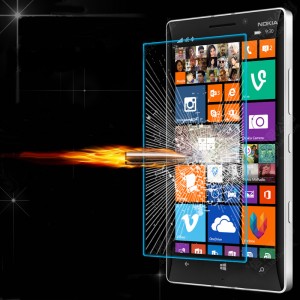 Ультратонкое износоустойчивое сколостойкое олеофобное защитное стекло-пленка для Nokia Lumia 930