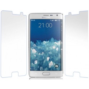 Ультратонкое износоустойчивое сколостойкое олеофобное защитное стекло-пленка для Samsung Galaxy Note Edge