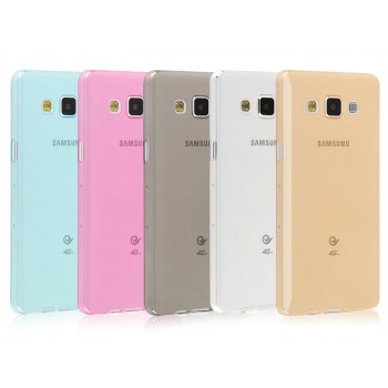 Ультратонкий силиконовый матовый полупрозрачный чехол для Samsung Galaxy E5