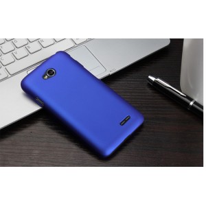 Пластиковый чехол для LG L80 Синий