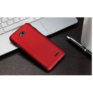 Пластиковый чехол для LG L80 Красный