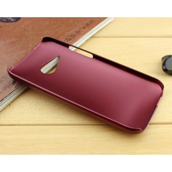 Пластиковый чехол серия Metallic для HTC One mini 2 Красный