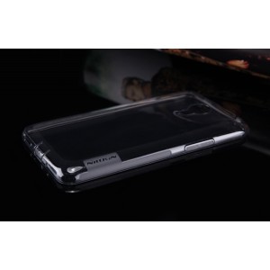 Силиконовый ультратонкий матовый полупрозрачный чехол с нескользящими гранями для Meizu M1 Note Серый