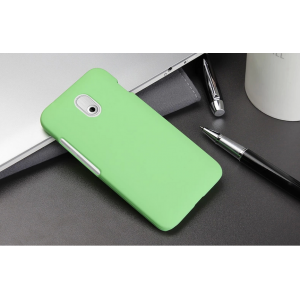 Пластиковый чехол серия Metallic для HTC Desire 210 Зеленый