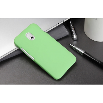 Пластиковый чехол серия Metallic для HTC Desire 210 Зеленый