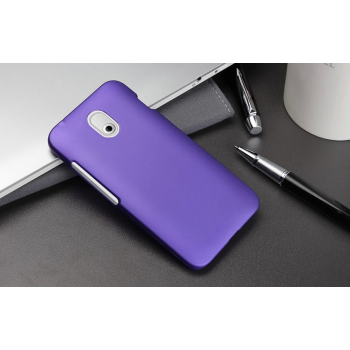 Пластиковый чехол серия Metallic для HTC Desire 210 Фиолетовый