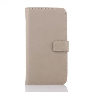 Чехол винтажный портмоне подставка с защелкой для Sony Xperia E4 Белый