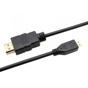 Интерфейсный кабель Micro HDMI-HDMI 1м для экшн-камер GoPro/Sony