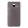 Силиконовый матовый полупрозрачный чехол для Microsoft Lumia 640 XL, цвет Черный
