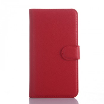 Чехол портмоне подставка с защелкой для Explay Fresh Красный