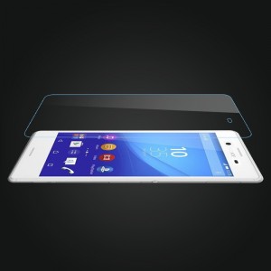 Ультратонкое износоустойчивое сколостойкое олеофобное защитное стекло-пленка для Sony Xperia Z3+
