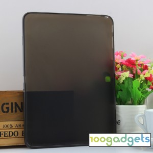Силиконовый матовый полупрозрачный чехол для Samsung Galaxy Tab 4 10.1