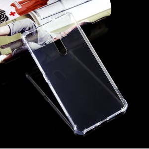 Силиконовый матовый транспарентный чехол с усиленными углами для Asus ZenFone 3 Ultra 