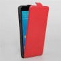 Чехол вертикальная книжка на силиконовой основе с отсеком для карт на магнитной защелке для Samsung Galaxy A5 (2016), цвет Красный
