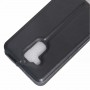 Чехол вертикальная книжка на силиконовой основе с отсеком для карт на магнитной защелке для Asus ZenFone 3 Max, цвет Белый
