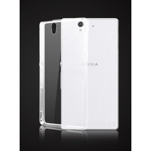 Силиконовый транспарентный чехол для Sony Xperia Z