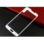 3D полноэкранное ультратонкое износоустойчивое сколостойкое олеофобное защитное стекло для Samsung Galaxy S5 (Duos), цвет Белый